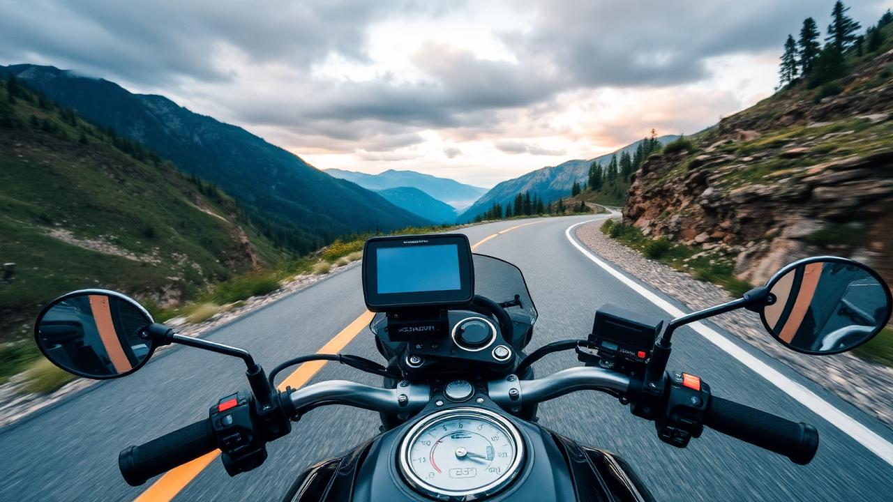 Cuidados ao usar GPS em viagens longas de moto